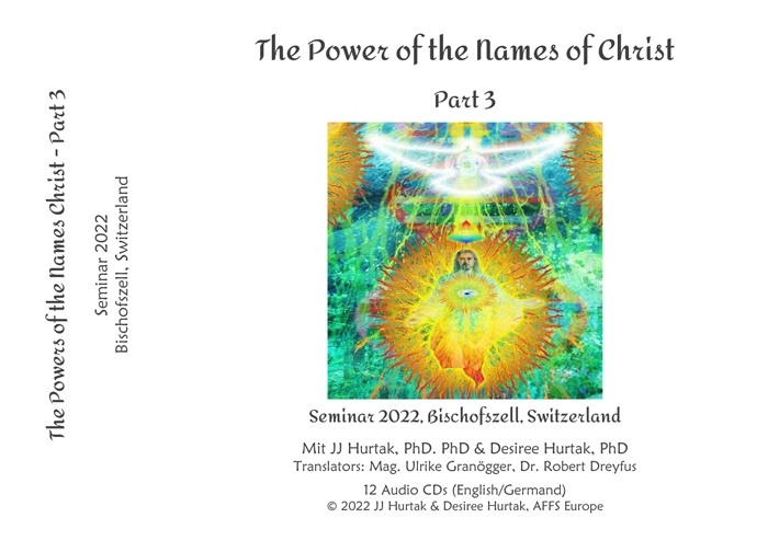Audio Recording of Bischofszell Seminar 2022